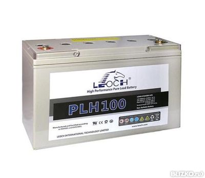 PLH 100 GREY - аккумулятор Leoch 100ah 12V  